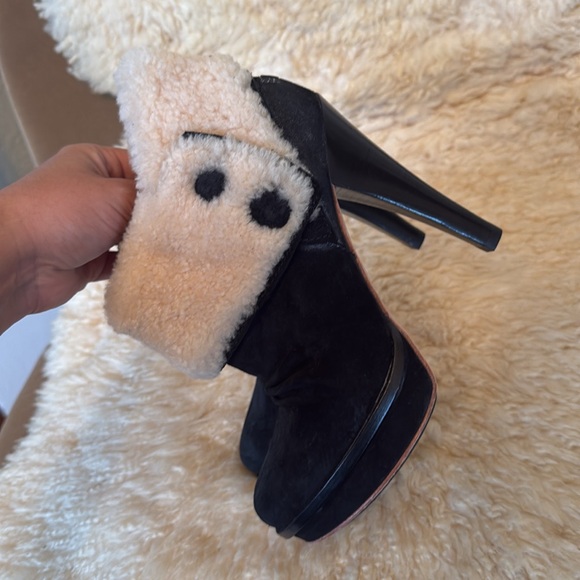 UGG high heel ankle booties - Picture 3 of 8